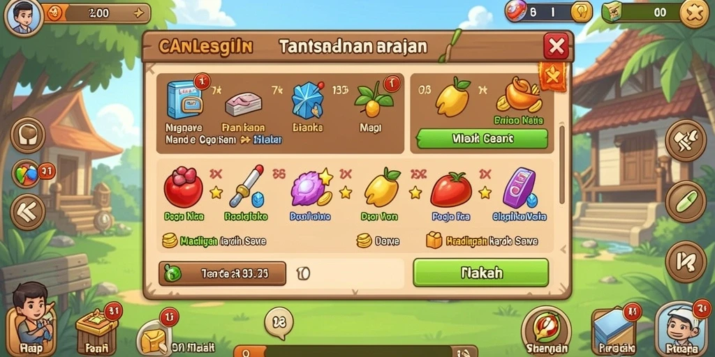 Tampilan slot yang menawan dan modern.