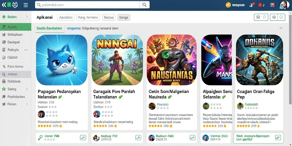 Tampilan antarmuka pengguna yang ramah.