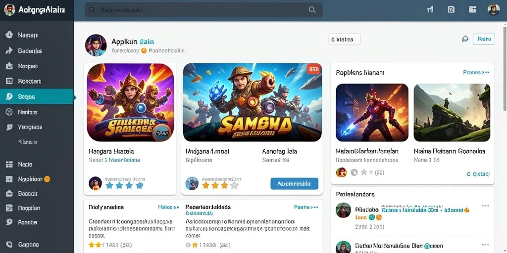 Tampilan antarmuka yang menarik dan mudah digunakan.