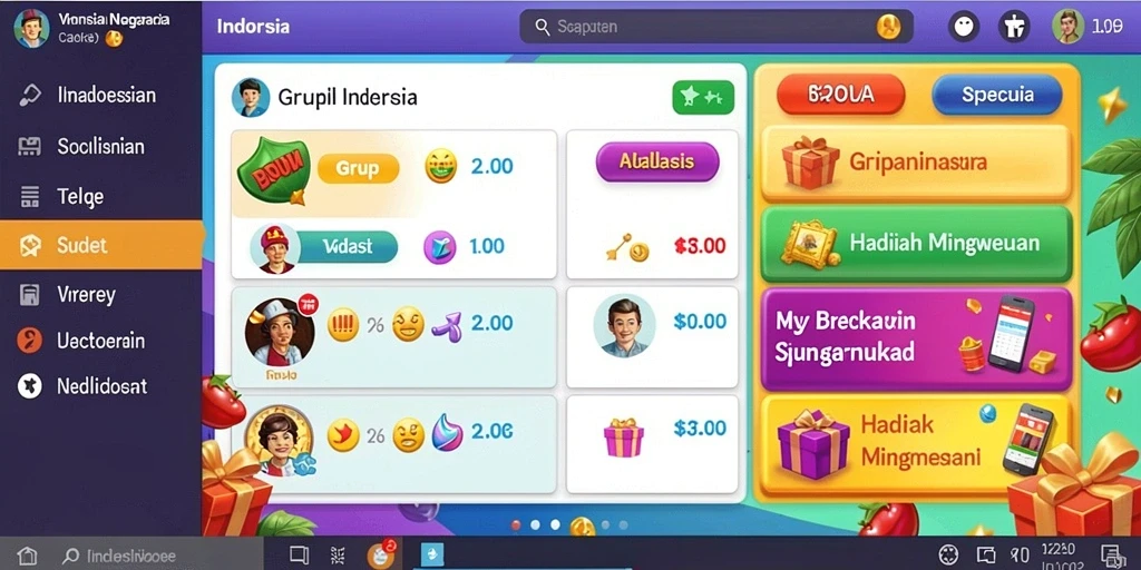 Tampilan antarmuka yang menarik dan mudah digunakan.