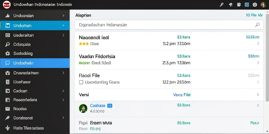 Tampilan antarmuka yang menarik dan user-friendly.