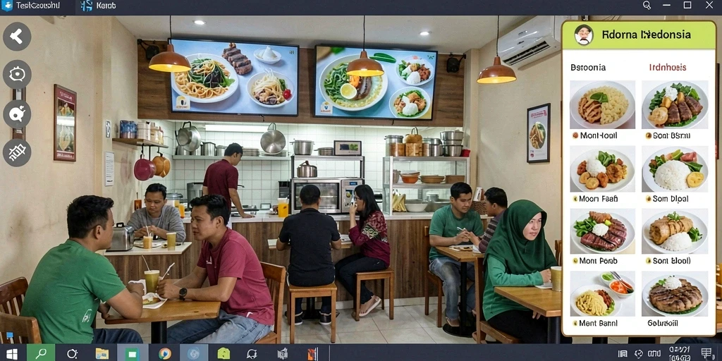 Tampilan antarmuka yang menarik dan mudah digunakan.