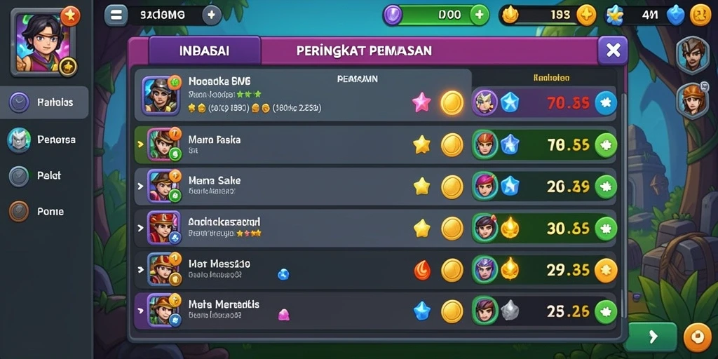 Tampilan antarmuka yang user-friendly.