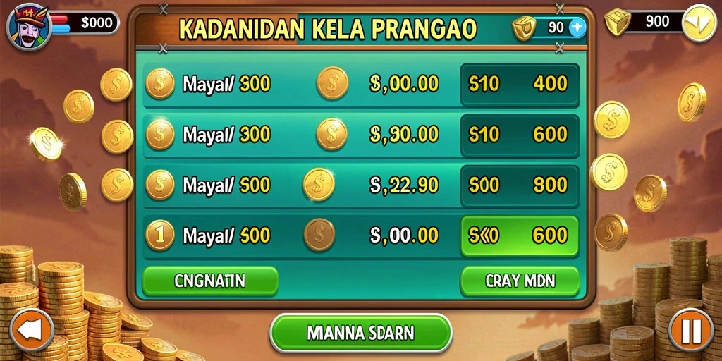 Tampilan antarmuka yang user-friendly dan menarik.