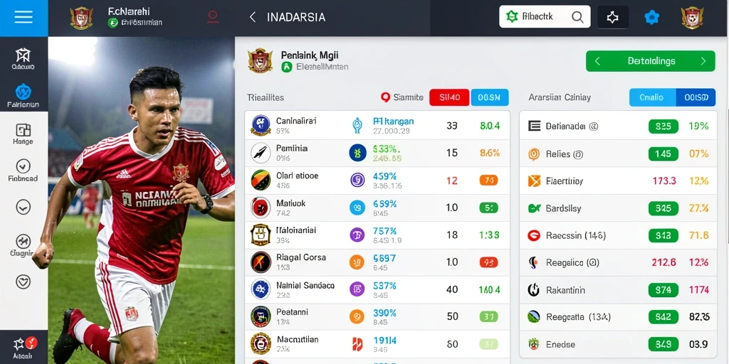 Tangkapan layar dari aksi seru di arena hoki.
