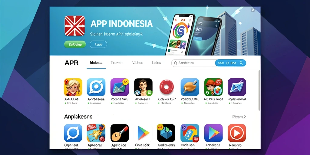 Tampilan antarmuka permainan yang menarik.