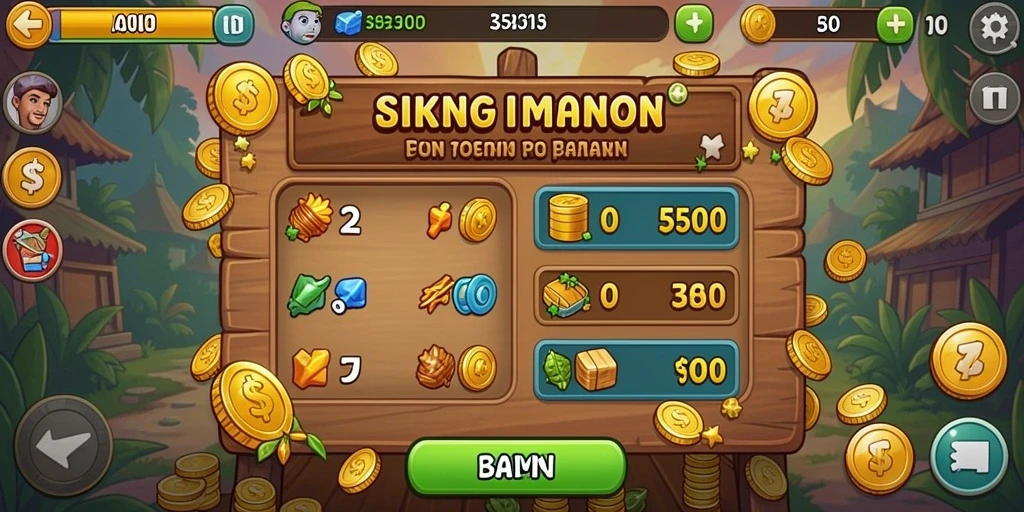 Tampilan level pertama yang menakjubkan dan penuh warna.