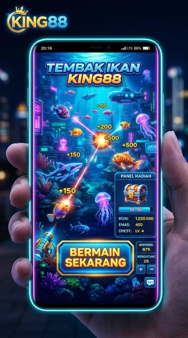 Cuplikan layar menu unduhan king88 untuk perangkat Android
