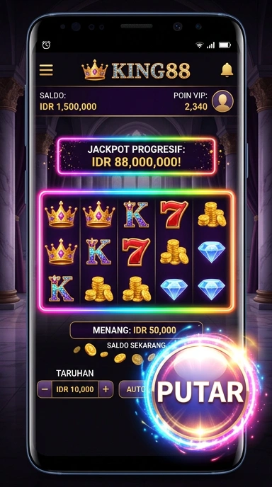 Galeri pratinjau visual king88 build APK resmi terbaru